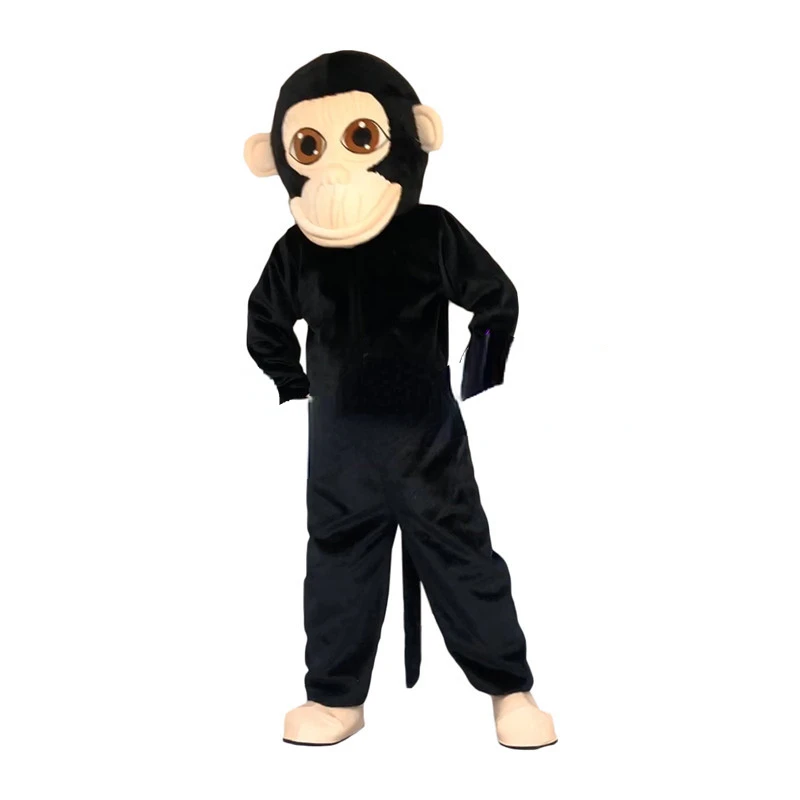 Monkey Cartoon Custom Mascot Fursuit Costumes Custom Mascot Walking Puppet Animal Costume