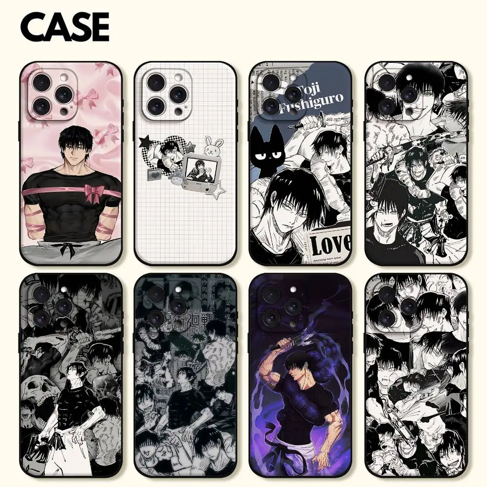 

Toji Fushiguro Phone Case For IPhone 17 16 15 14 13 12 11 PRO MAX PLUS Mini TPU Soft To Skin-friendly Case
