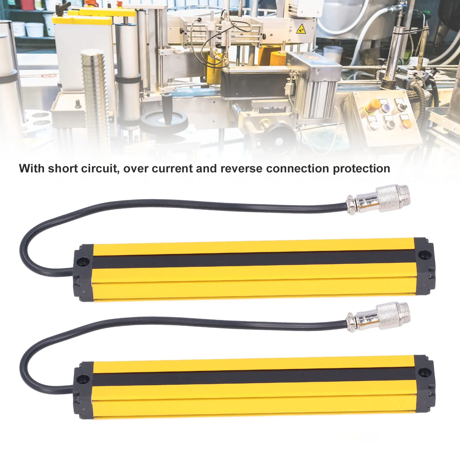 

BEM0820‑C‑140NB 20MM Safety Light Curtain Light Screen Sensor Infrared Light Grating Safety Grating Infrared Light Grating