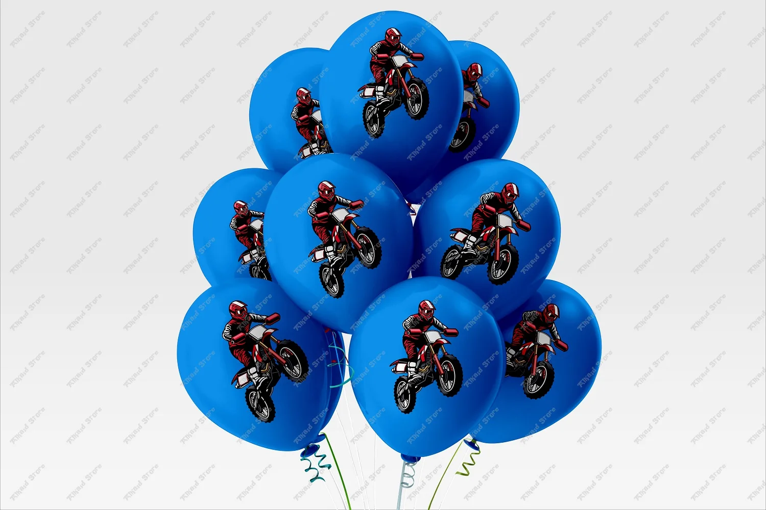 10/20 sztuk balon do roweru terenowego do dekoracji imprez dla chłopców dorosłych Motocross artykuły na przyjęcie urodzinowe dekoracje na baby shower