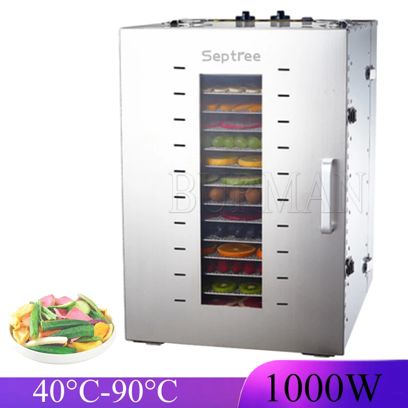 16 Layers Fruit Dryer Food Meat  Seafood Dryer   Stainless Steel