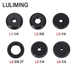 Camera Screw 1/4 3/8 5/8-27 Nut Microphone Ballhead Hot Shoe Locking Knob Screw Tripod Ballhead Photography Accessory