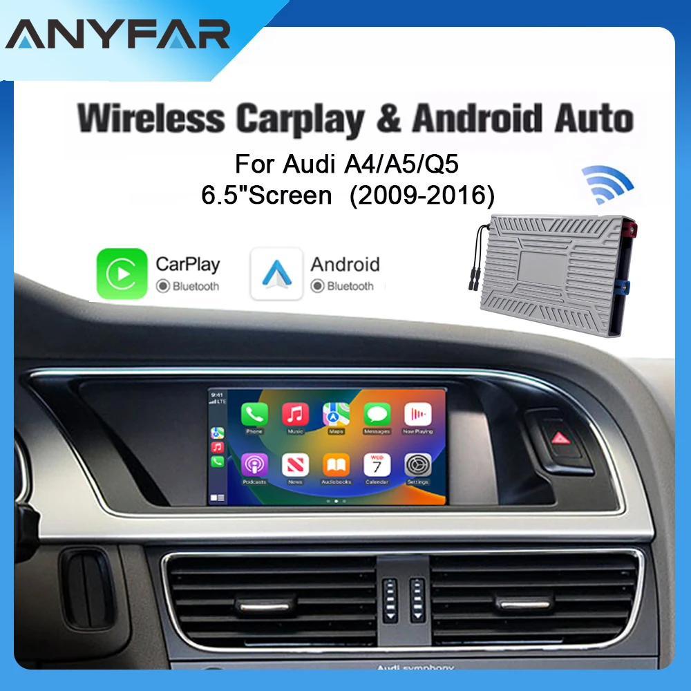 OEM Screen Upgrade Decoder Box for Audi A4, A5,Q5 2009-2016, MMI 2G with 6.5
