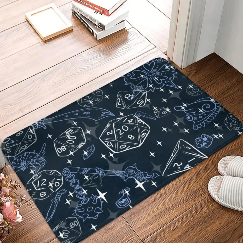 Dnd Game House Initiative Front Floor Door Entrance Mat Outdoor Kitchen Doormat Living Room Carpet Rug