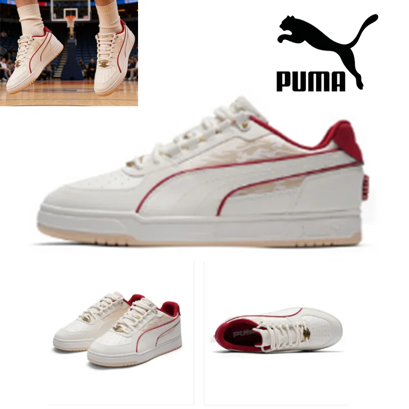 Puma Mid Low Top Stylish Comfortable Lightweight Breathable Non Slip Casual Skateboard Shoes 406787-01
