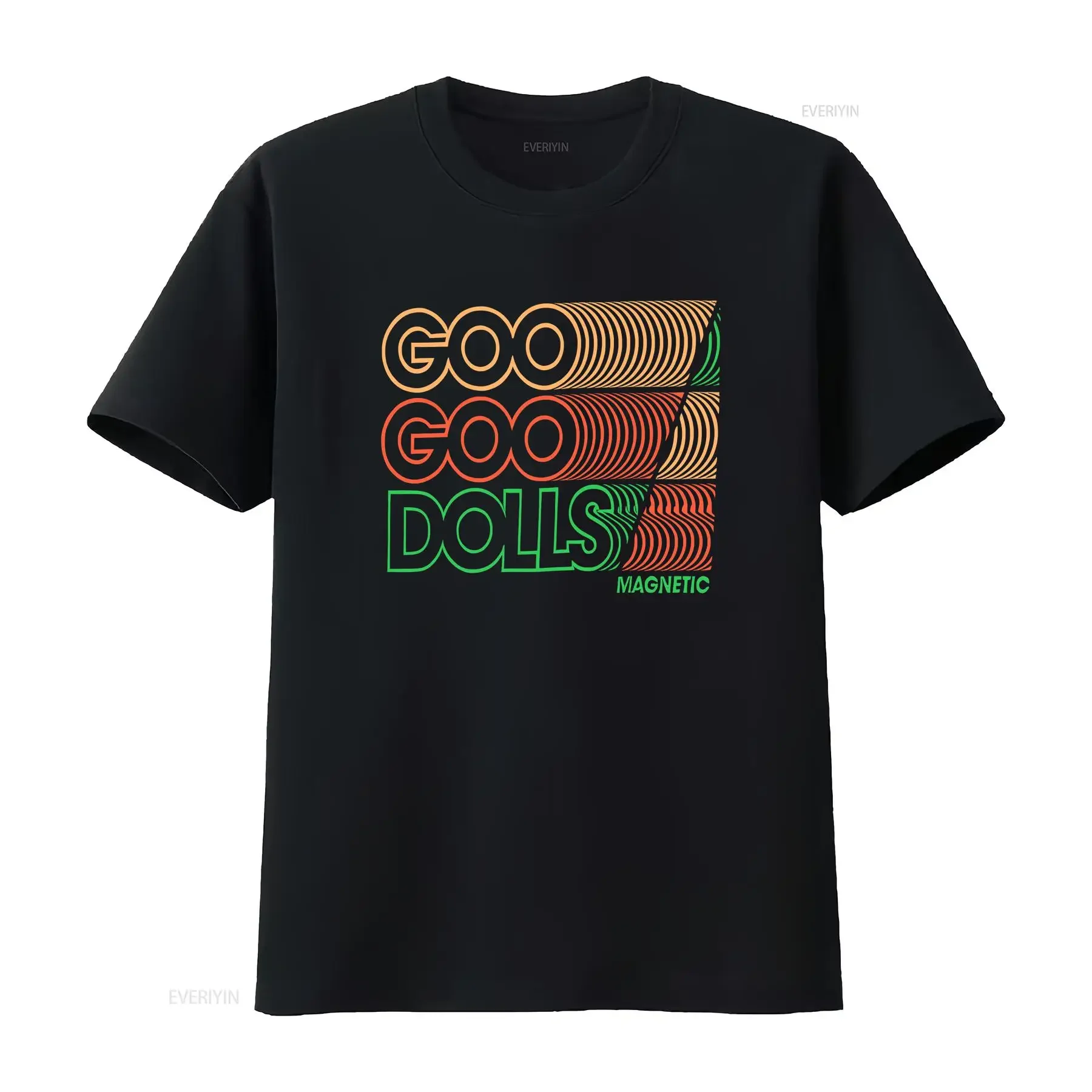 

goo dolls repeater 2014 tour T Shirt vintage Washed Slightly Soft graphic fashion Versatile Stretched Breathable Comfortable