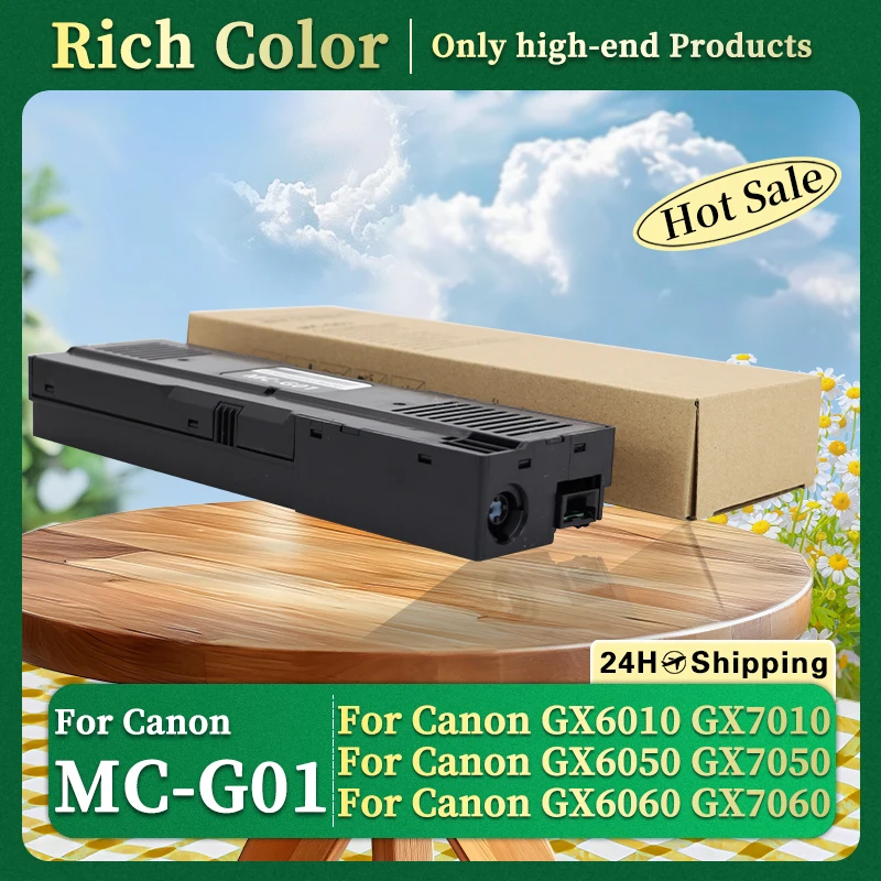 

MC-G01 MC G01 Maintenance Box For Canon GX6010 GX7010 GX6020 GX7020 6040 7040 GX6050 GX7050 GX6060 GX7060 GX6070 GX6090 Printer