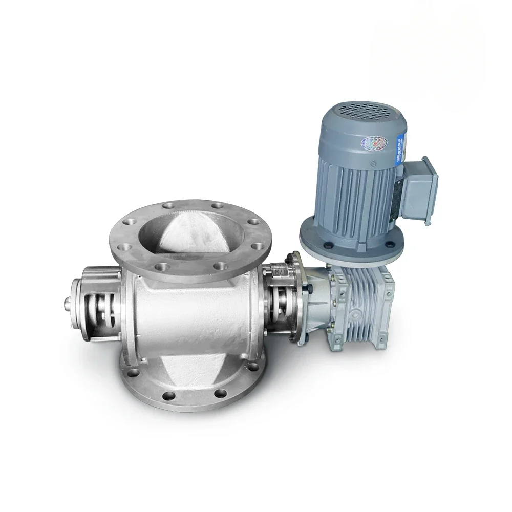 

#For Flow through Air Lock Valve Discharge Rotary Stainless Steel Airlock