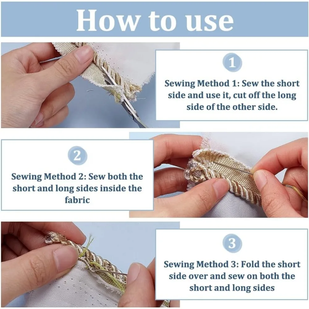 13.7 Yards Twisted Lip Cord Tr - огляд і ціна Cord Trim Twisted
