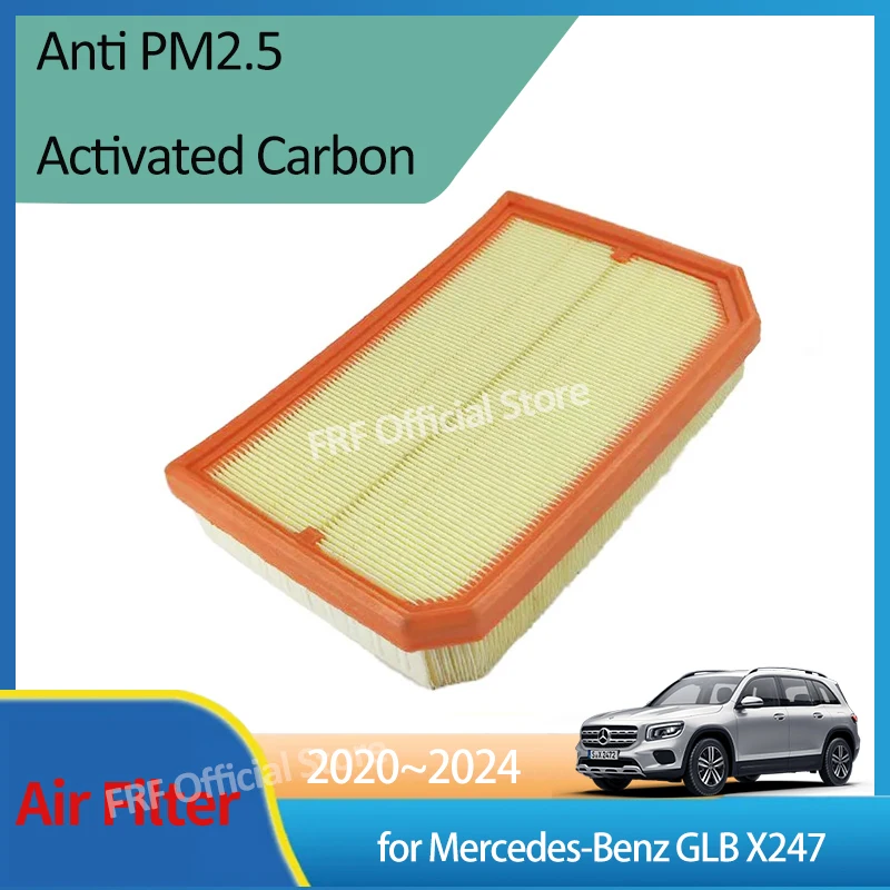 

for Mercedes-Benz GLB X247 GLB35 AMG GLB180 GLB200 2020 2021 2022 2023 2024 Car Air Filter Intake Engine Accessories Auto Parts