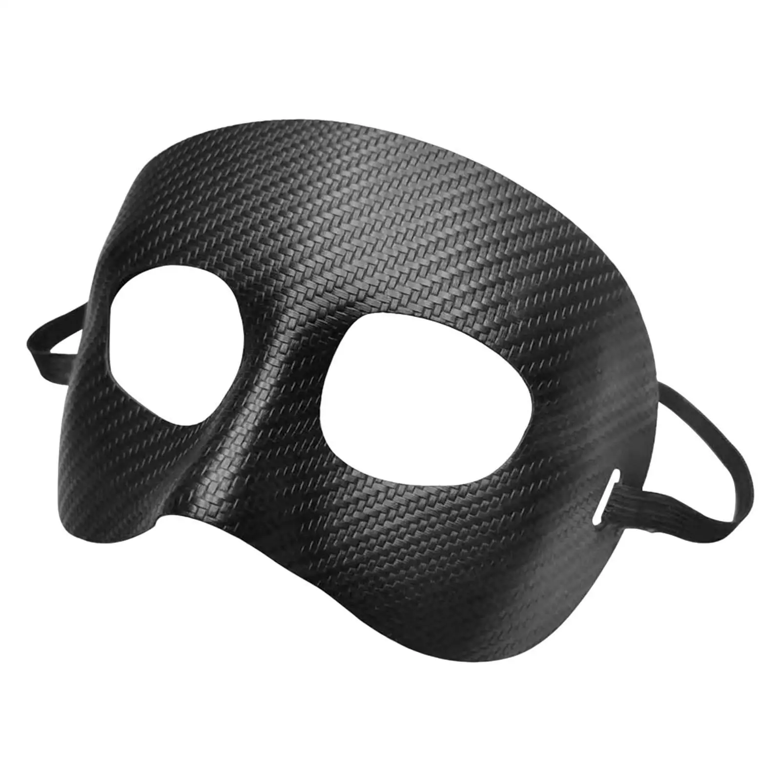 Cubierta Facial protectora de baloncesto para niñas, protector de nariz con relleno, PVC, impacto de nariz rota, deportes, color negro