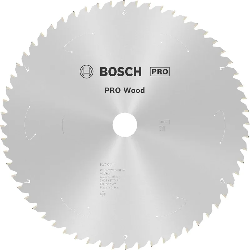 BOSCH 2608837744 PRO شفرة منشار دائري القياسية للخشب 305x30x2.2 مللي متر 96 الأسنان منشار دائري ملحقات أدوات السلطة
