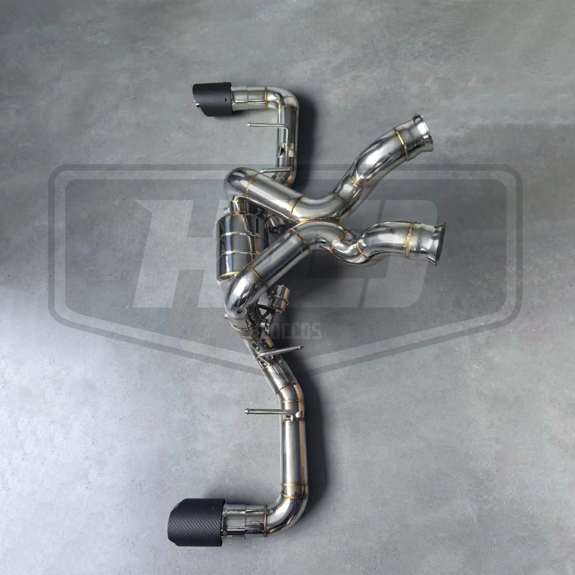HEO High Quality Catback Exhaust Valvetronic Sports Exhaust System For Mclaren 570s 570gt 540c Muffler Pipe