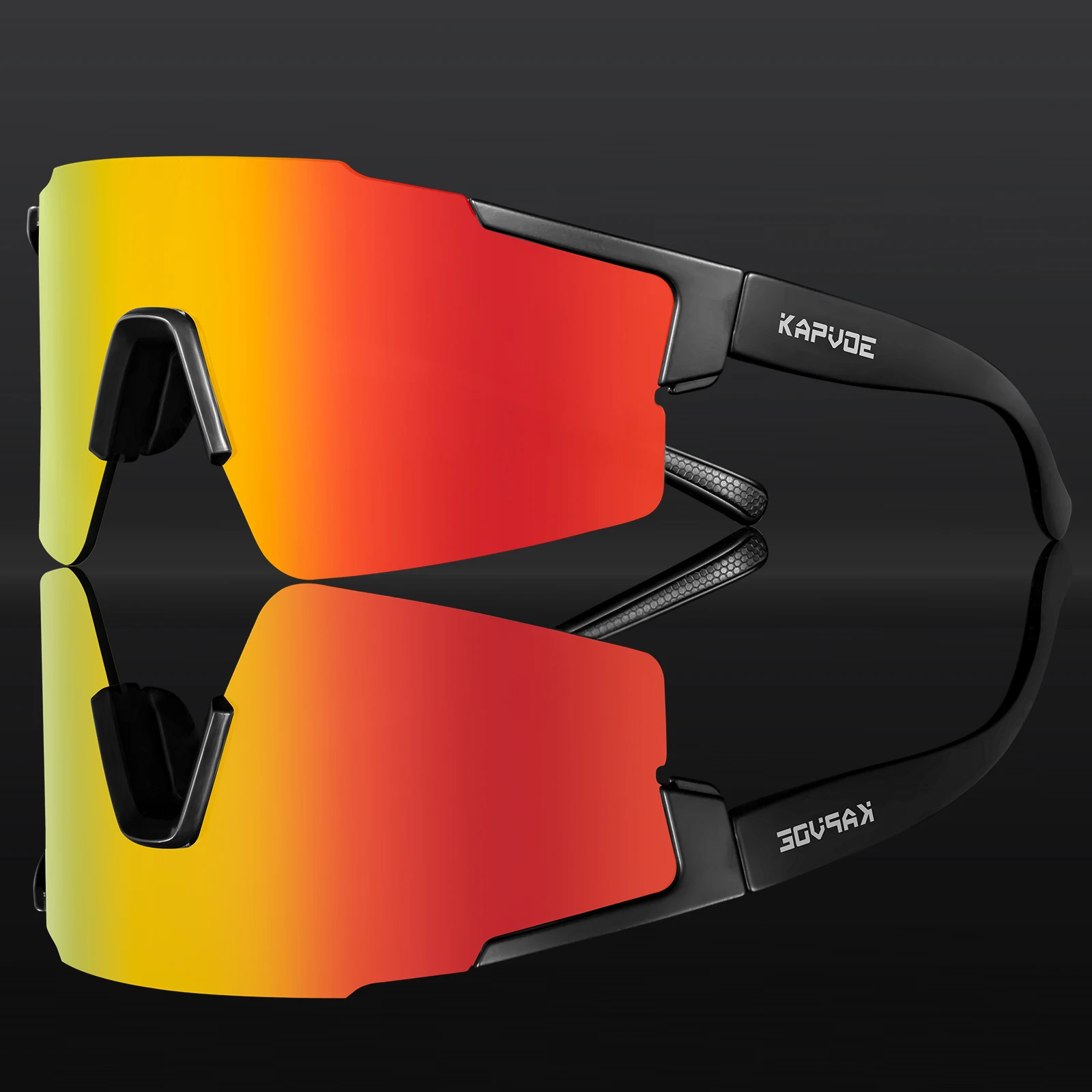 KAPVOE Radfahren Sonnenbrille Frauen Outdoor Sport Bergsteigen Männer Fahrrad Radfahren UV400 Brille Straße Fahren Fahrrad Brille