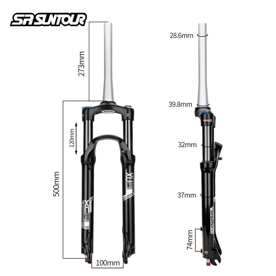 SR Sounter XCR Fork 110mm 27.5インチ用 SR SUNTOUR XCR32 Air Suspension Fork 27.5