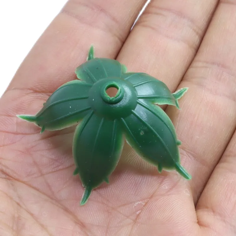 500 قطعة 5 سنتيمتر الاصطناعي البلاستيك زهرة قاعدة غطاء وعاء Sepal لتقوم بها بنفسك زهرة اصطناعية اكسسوارات