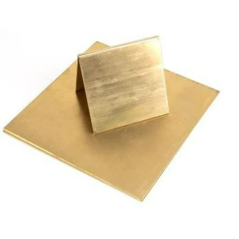 C27400 CuZn40 Messingblech 0,8-1,5 mm dick, CNC-Bearbeitung, Millstock für Modellrahmen, Formen, DIY-Bastelarbeiten 10x10-300x300mm – Detail 4
