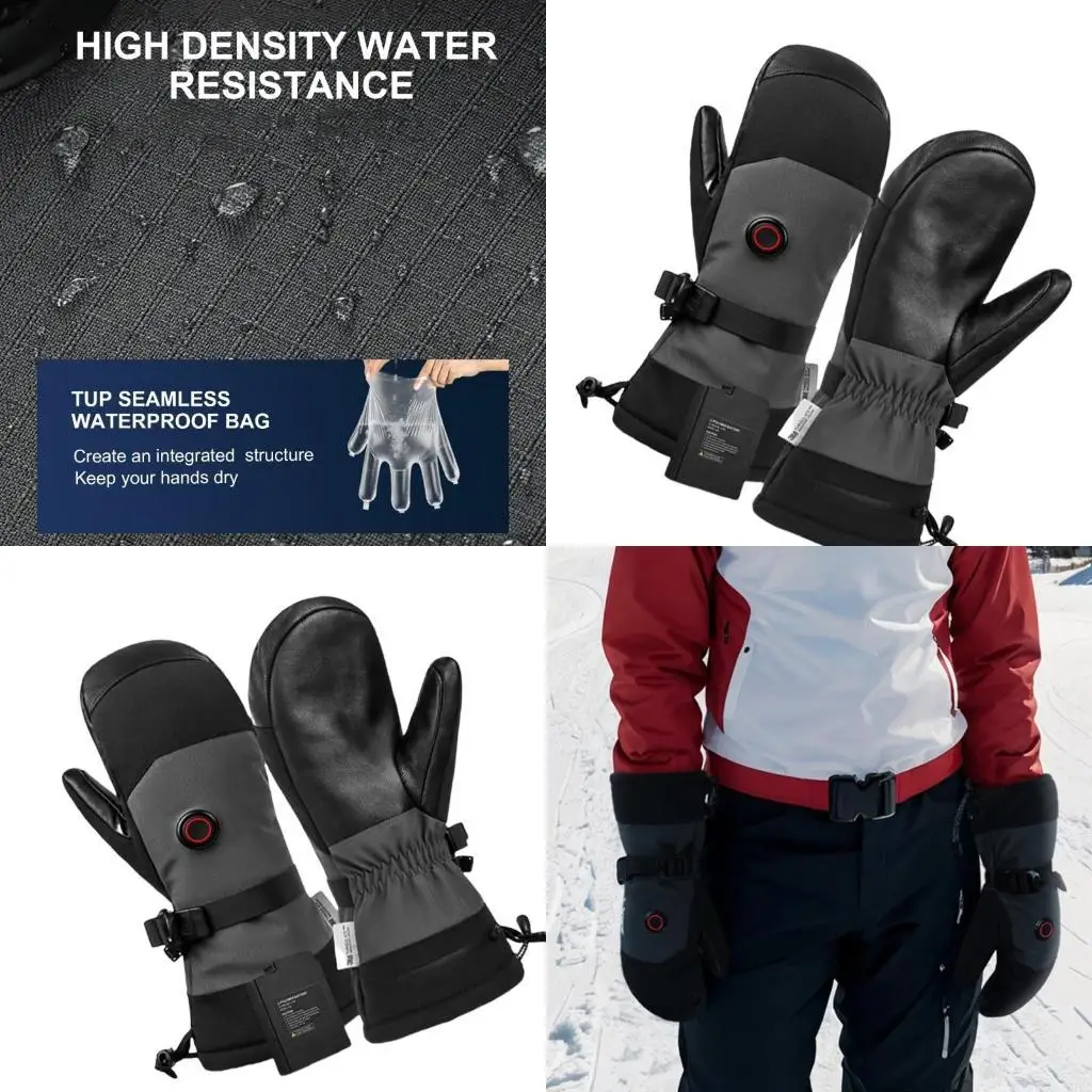 

Зимние электрические грелки, перчатки для сенсорных экранов, лыжные перчатки, перчатки для сноубординга