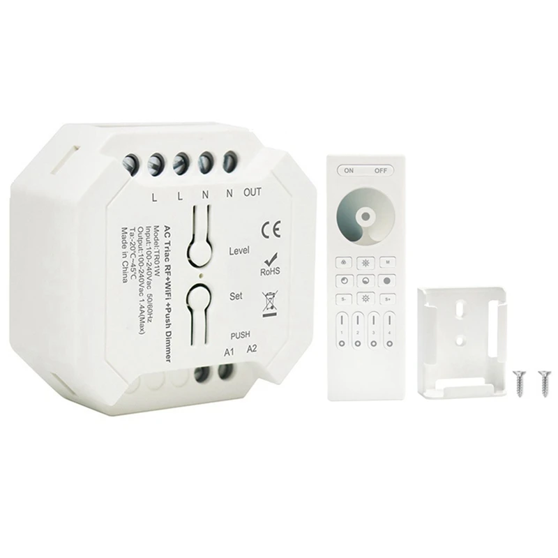 

A56G-Tuya Wifi Smart Dimmer Triac Dimmer LED Controller APP Remote Control For Alexa Google Home