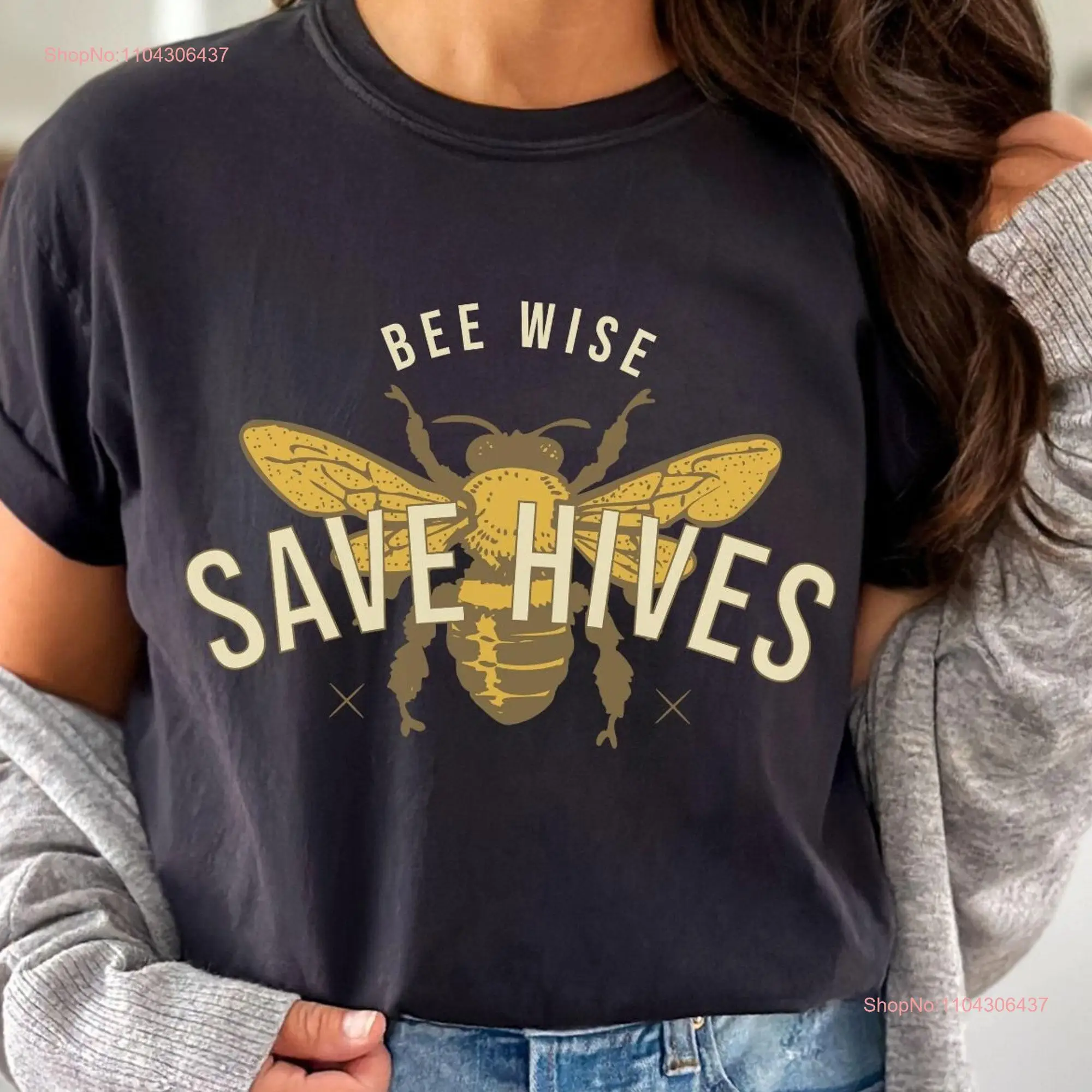 Beekeeping T Shirt Earth Day Bee Bumble Keeper Bumblee Comfort Colors Nature Activist long or short sleeves