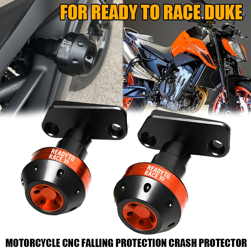 

For READY TO RACE DUKE 125 250 Duke390 2025 Motorcycle Falling Protection Frame Slider Fairing Guard Crash Pad Protector