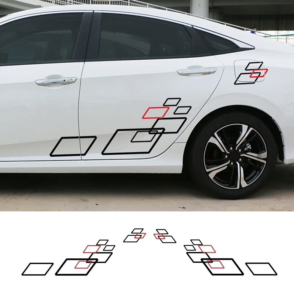 Universal Car Body Decor Sticker Vinyl Film Decal Auto Accessories For Suzuki Volvo Tesla Skoda VW Volkswagen Seat Subaru Toyota