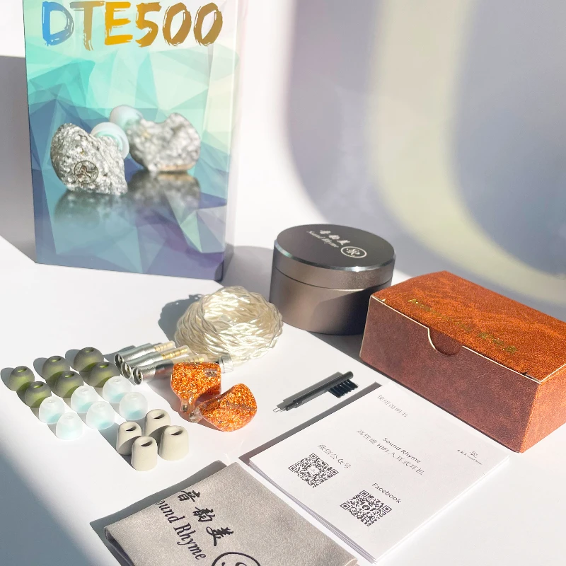 サウンドライム-hifiインイヤーヘッドセット,hifiイヤホン,ステージ用,高品質,dte500,1dd,2ba,2est