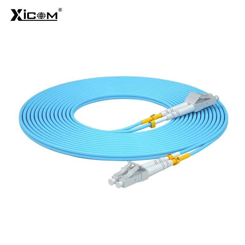 10G OM4 Fiber Optic Patch Cord 2 Core Multimode Duplex 2.0 3.0mm SC to SC FC to FC LC to LC ST to ST Fiber Patch Jumper Cable