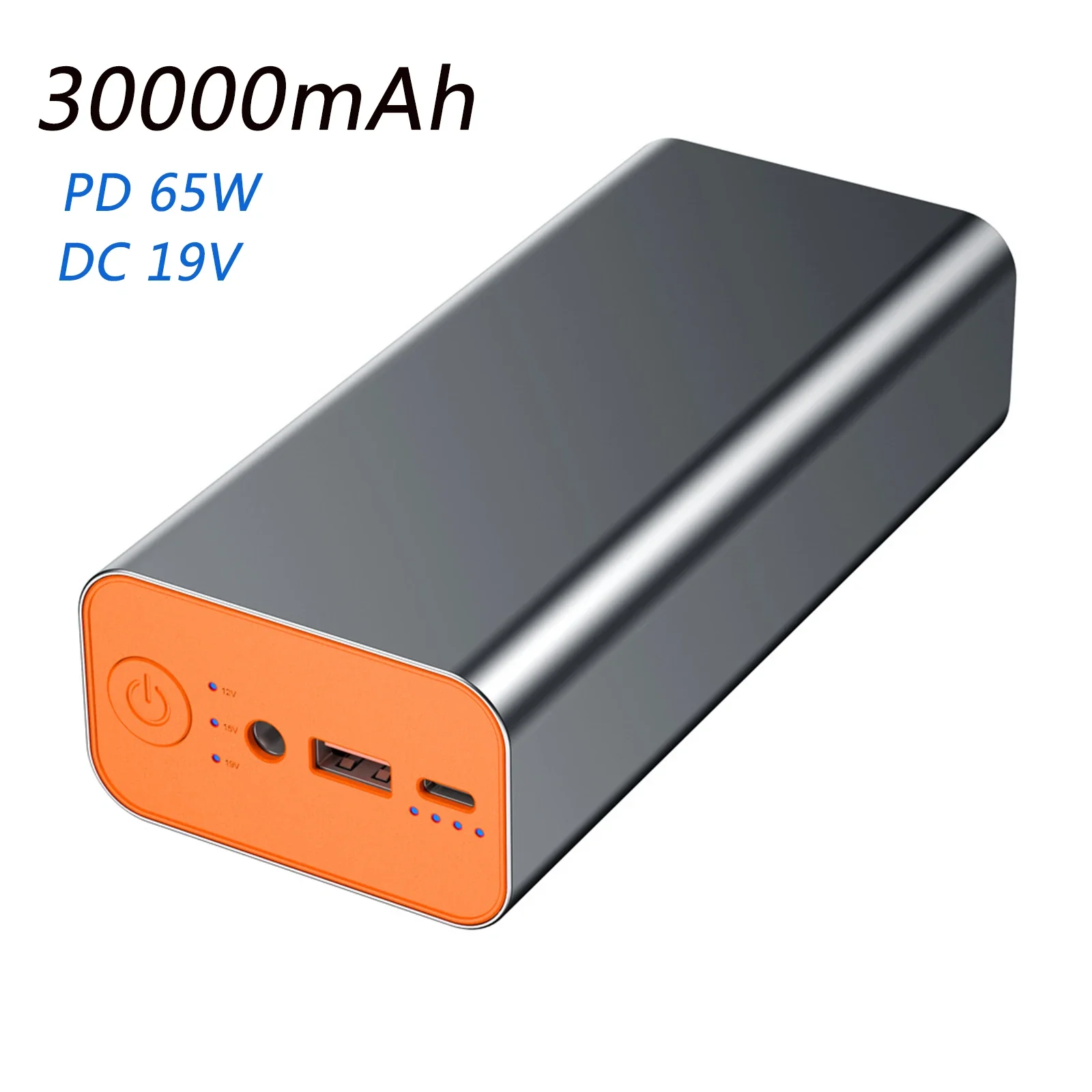 30000mAh Power Bank PD65W Fast Charge Portable Charger Poverbank External Battery Powerbank For Macbook Xiaomi iPhone notebook