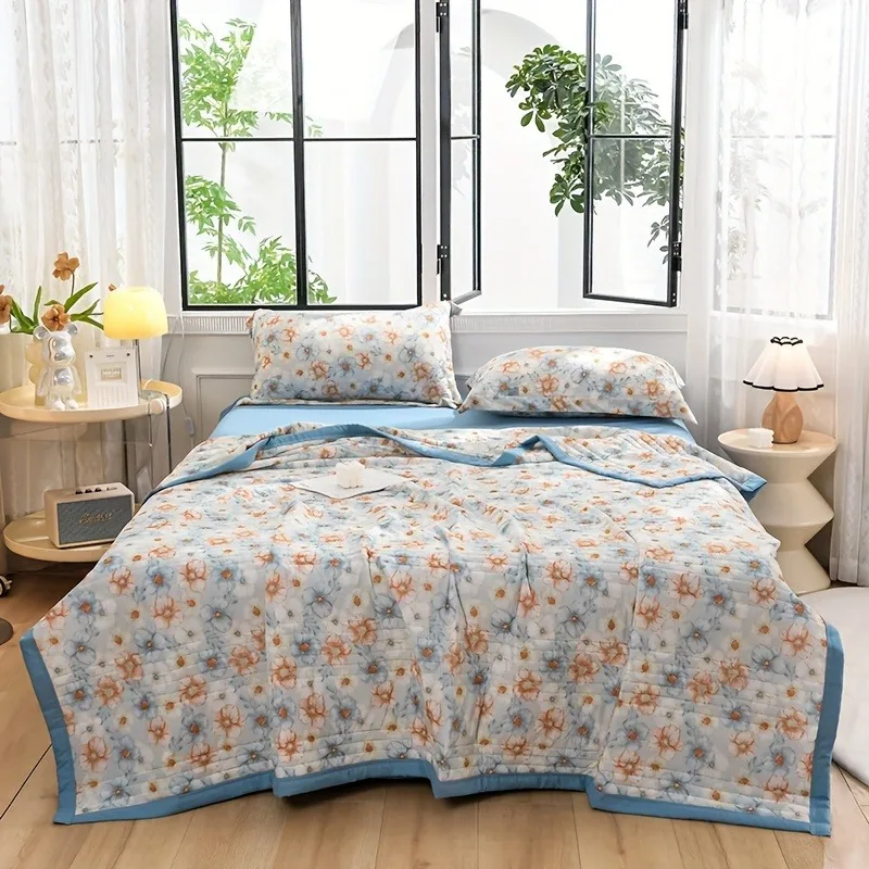 Cooling Duvet Suitable for Hot Sleepers - Air Cooling Bedspread Lightweight Summer Comforter Breathable Cover for Adults