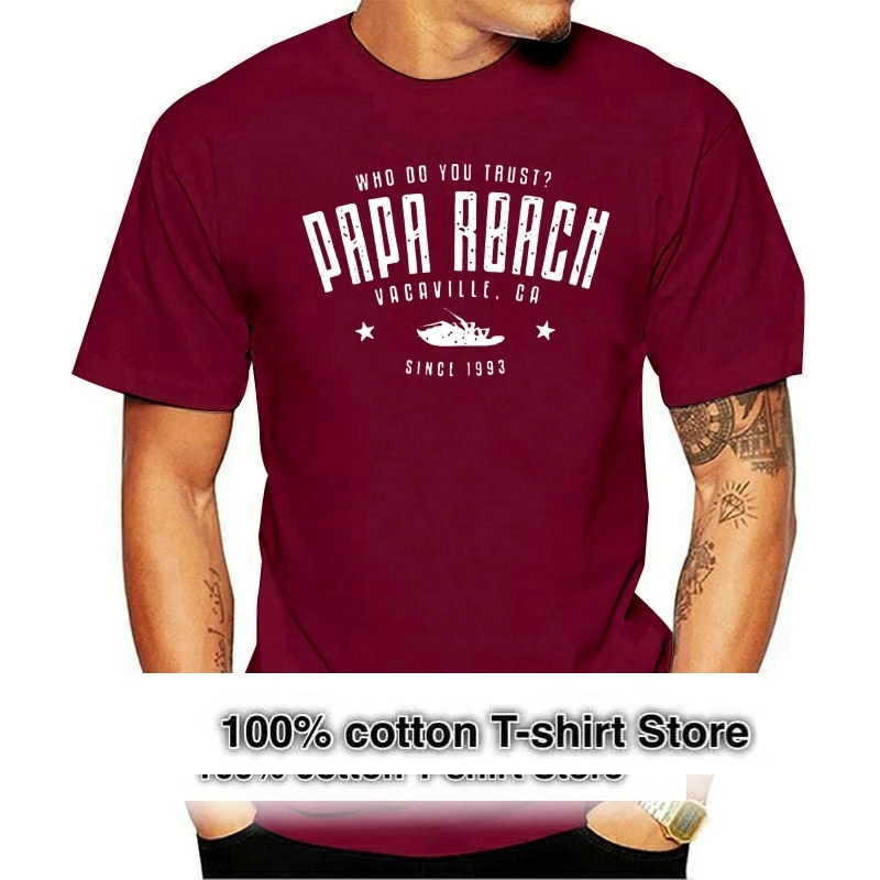 

Papa Roach 'Vacaville' (Black) T Shirt & OFFICIAL!
