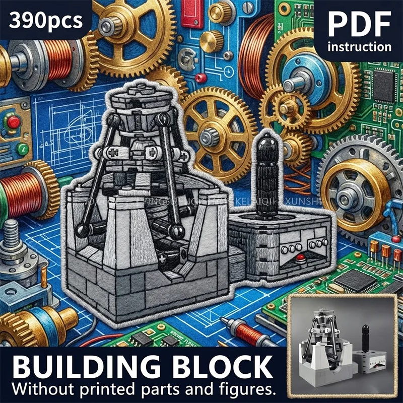 Zestaw klocków konstrukcyjnych do eksperymentów mechanicznych STEM, zabawka fizyczna DIY z kołami zębatymi