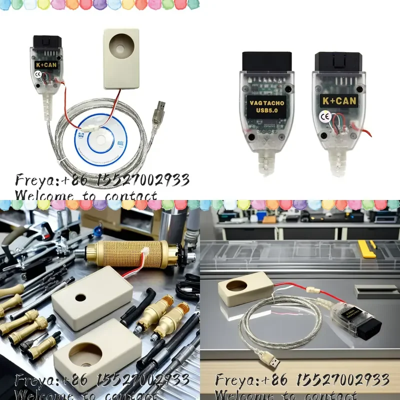 Professional Vagtacho USB Version V 5.0 Tacho NEC MCU 24C32 24C64 Chip Tuning Tool for Cars & Vehicles