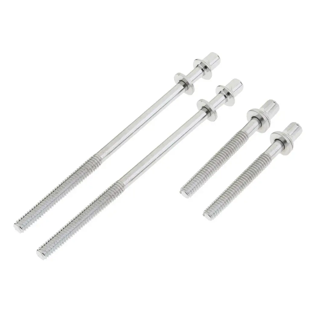 2 Pcs Drum Tension Rods With Drum Screws for Drummer Percussionist