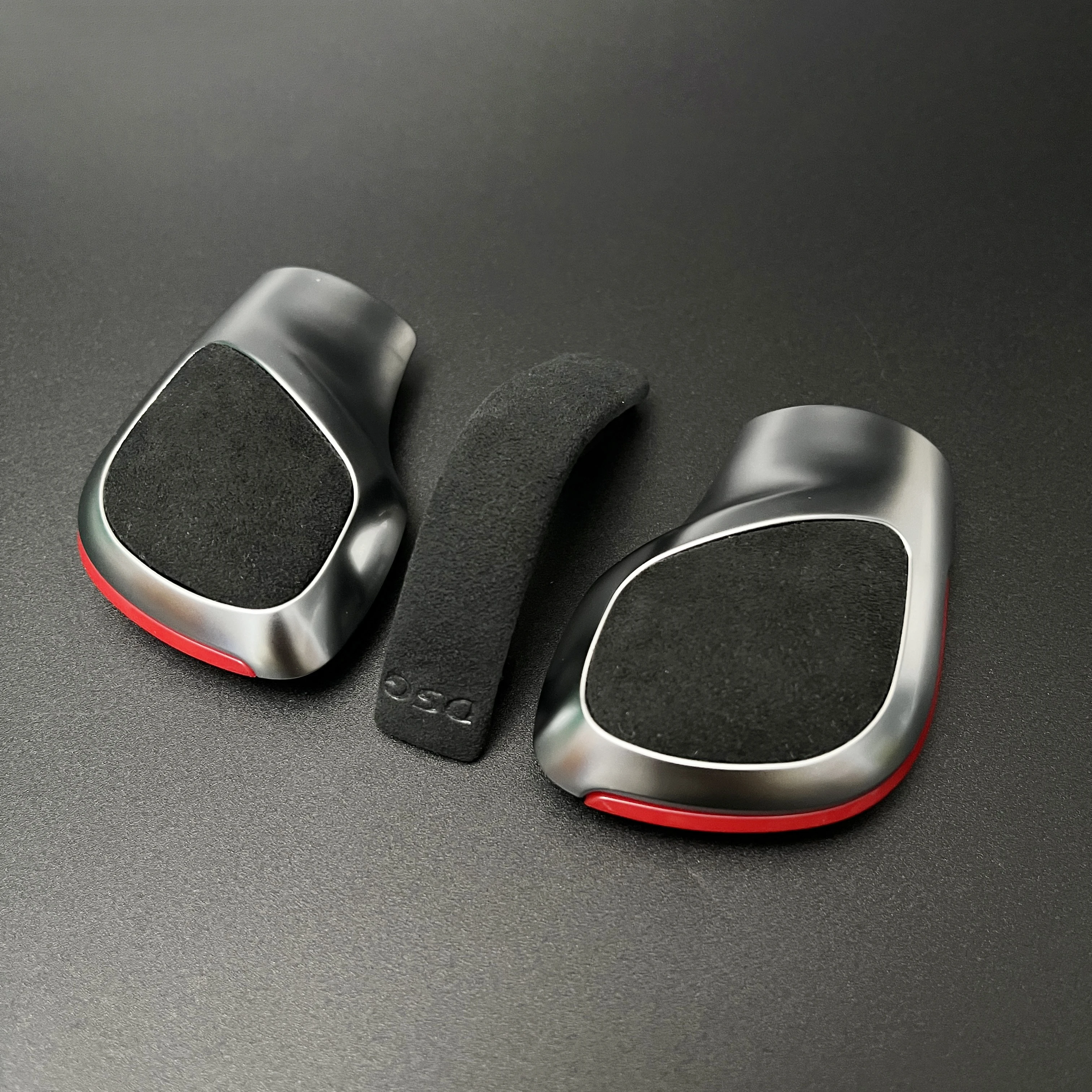 Pommeau de levier de vitesse en cuir suédé, couvercle latéral, emblème DSG, pièces de voiture, VW Golf 6, 7, R, GTI, Passat, B7, B8, CC, R20, Jetta, MK6, GLI