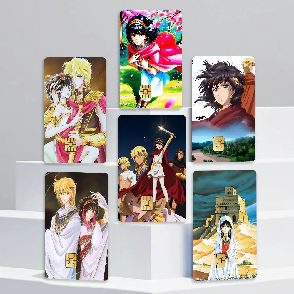 Y-Yuri Retor Manga R-Red River Card Stickers for Bank Access Protective Waterproof Film Cover Sticker Gift