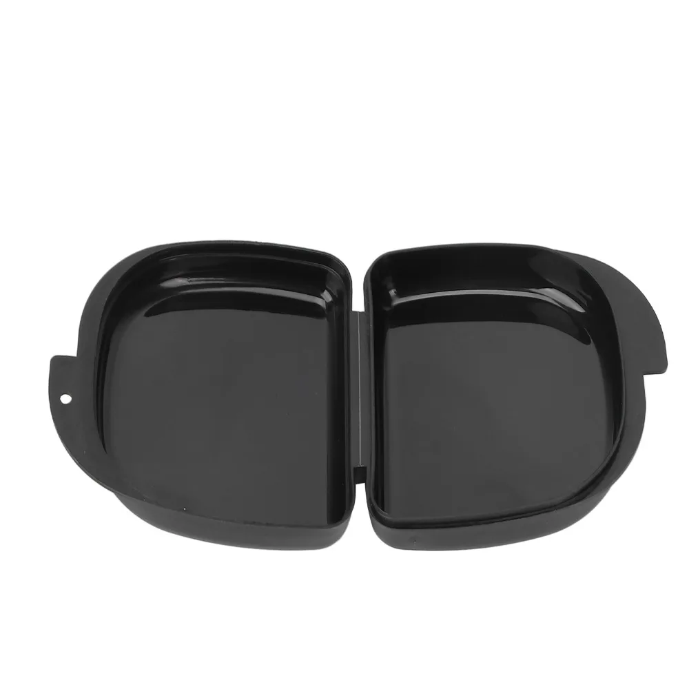 Convenient Compact Dental Retainer Case Travel Durable Mouth Guard Case Ventilated Lid Orthodontic Retainer Case Daily Care