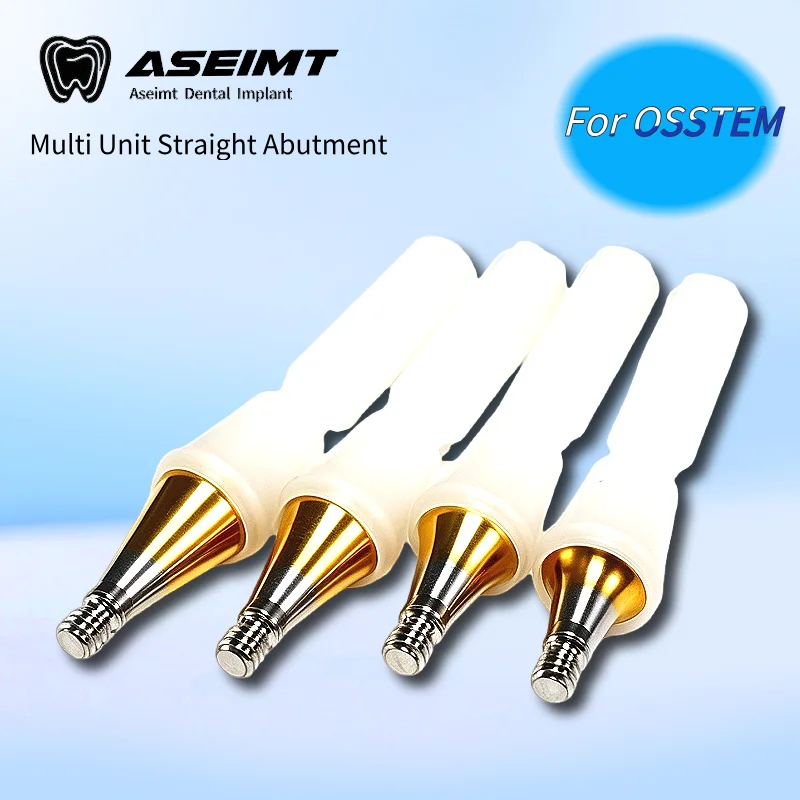 

Compatible Osstem Compatible Titanium Multi-Unit Straight Abutment for Full Arch Restoration OEM ODM Factory Direct Fsat Shippin