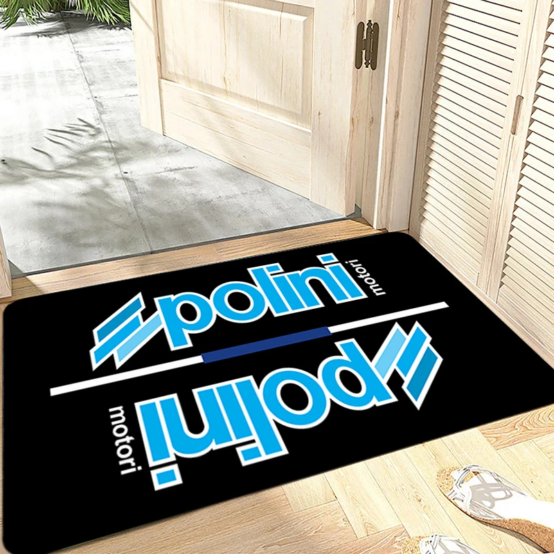 Tapis d'entrée P-Polini-Italy Scooter, tapis de couloir, tapis de salon, tapis de bain, tapis de sol antidérapants, décorations pour la maison