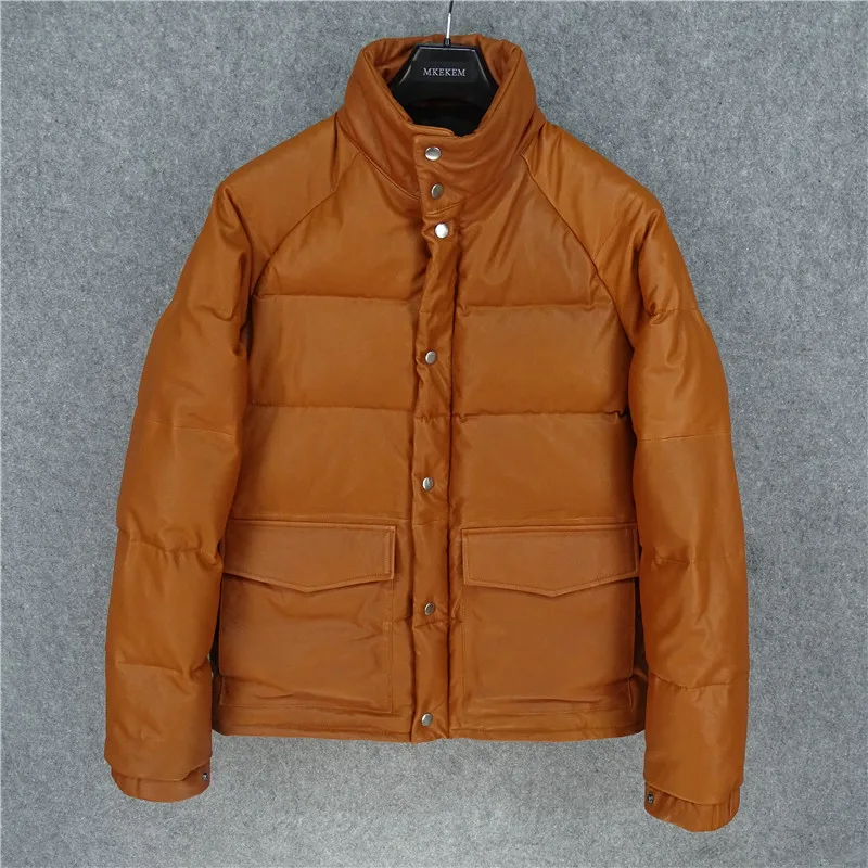 Kumaji orange sheepskin