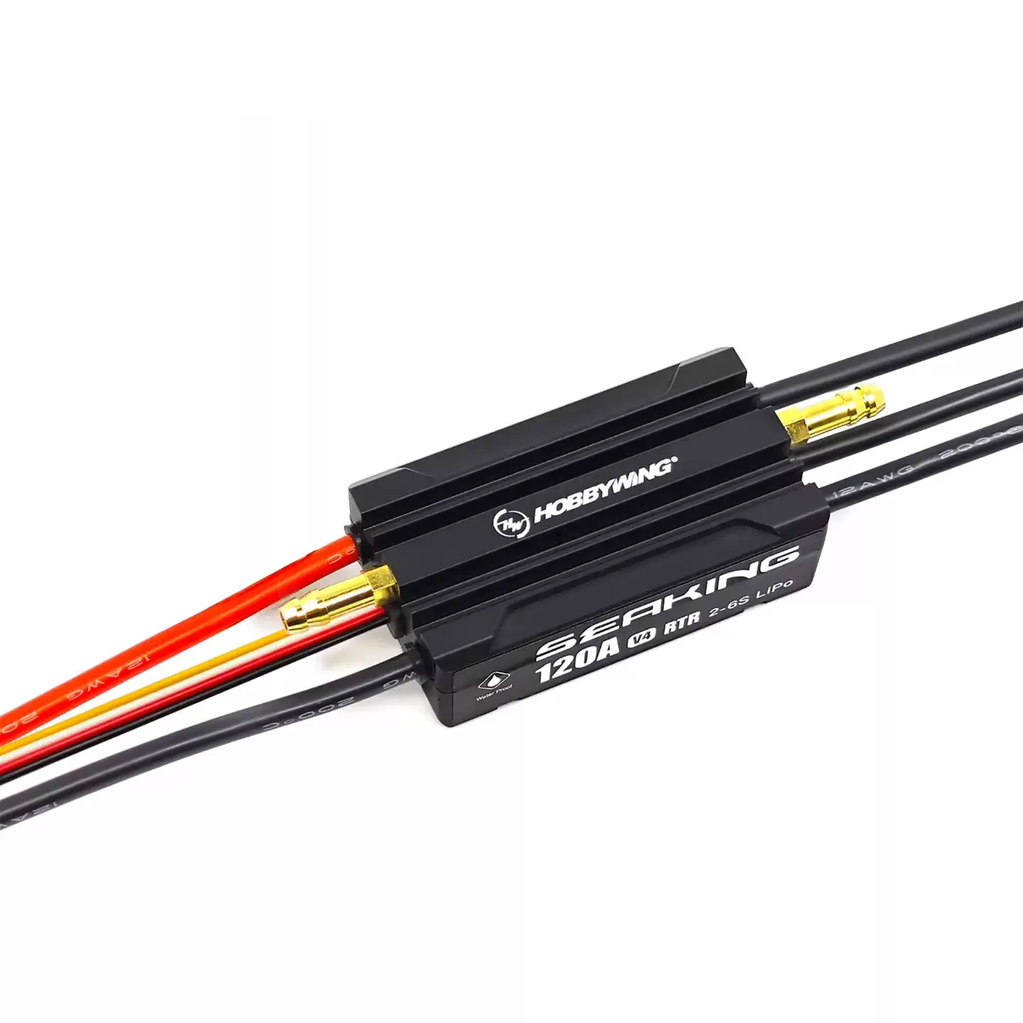 Hobbywing Seaking 200A Speed Controller HV V4 Brushless ESC for RC Boat Electronic Speed Controller Programmable for RC Models
