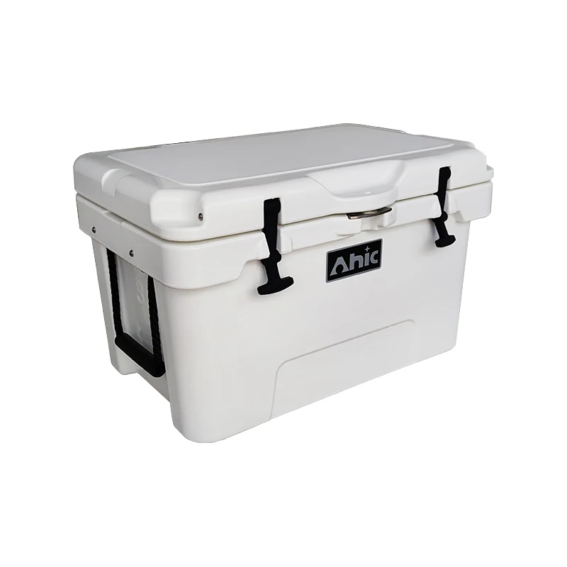 newest design 35QT Rotomolded Cooler Box Outdoor Entertainment Plastic Refrigeration Freezer fish cooler box