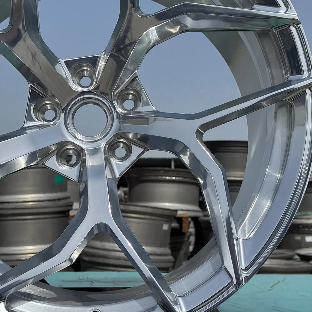 19 20 21 22 بوصة عجلات أحادية الكتلة 5x112 عجلات سيارات سباق مزورة مخصصة مصقولة سبيكة عجلات السيارة لسيارات BMW G20