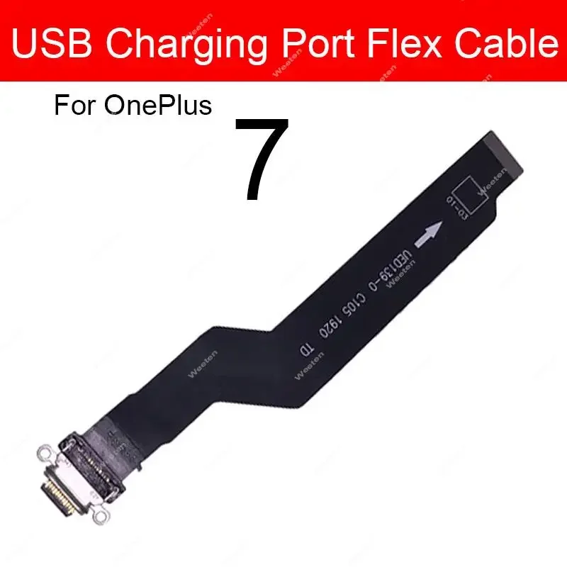 USB Charging Port Connector Flex Cable For Oneplus One Plus 1 7 8 7T 8T 8T 9RT 7Pro 8Pro 9Pro USB Charger Type C Dock Module Par