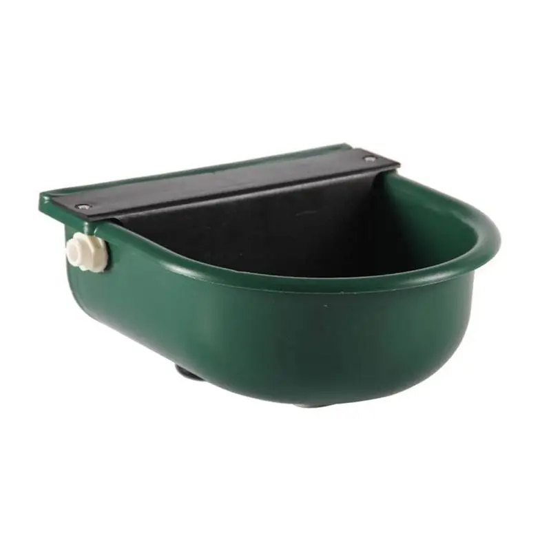 A04G-Float Valve Water Bowl Dispenser For Horses, For Goats, Sheep, Pig, Cattle, Cow-Automatic Drinking Trough Bowl-2Pc