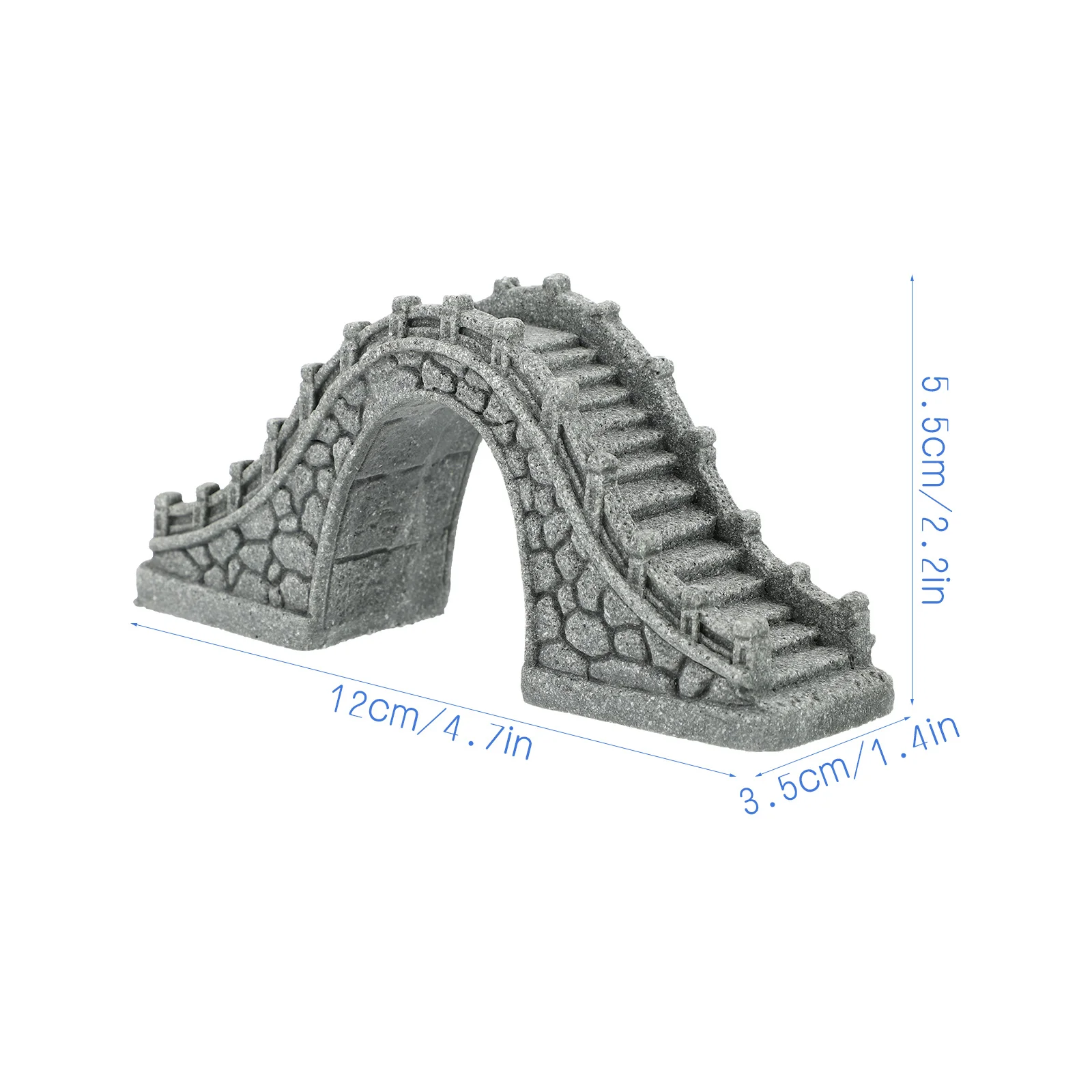 1pc Stone Bridge Sandstone Craft Miniature Decor For Micro Landscape Bonsai Ornament Fairy Garden Scene Layout Accessory