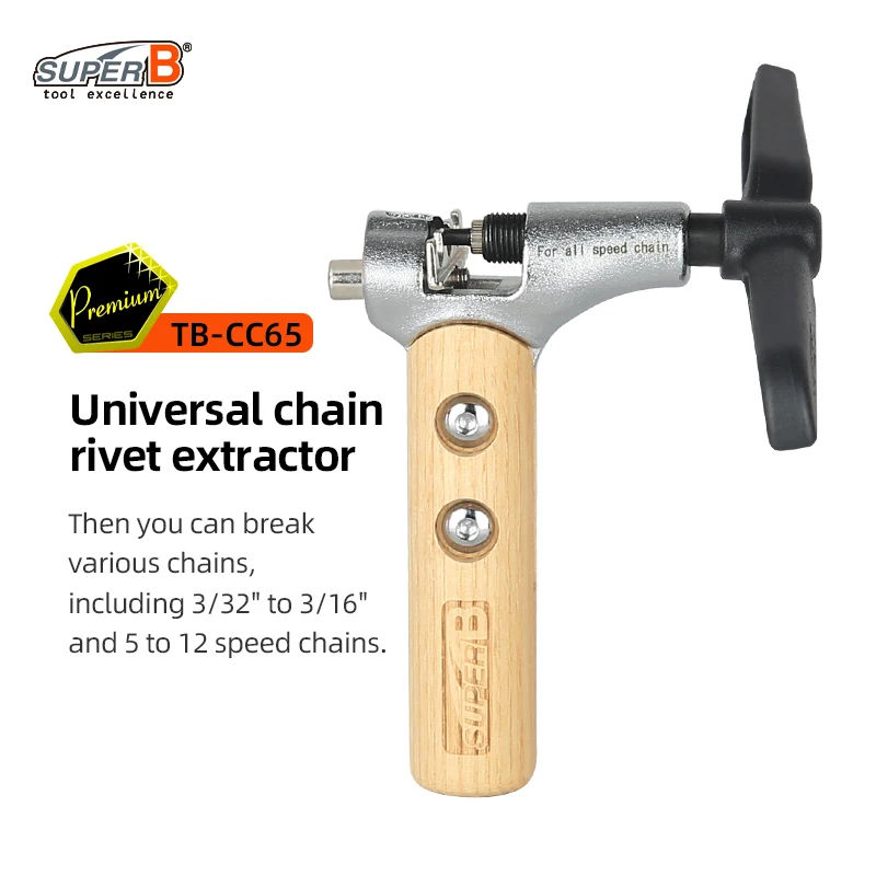 Super B TB-CC65 Bicycle Chain Cutter MTB Road Bike All Speed Chain Pin Remover Rivet Extractor Cutter Cycling Repair Tools