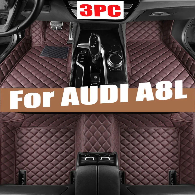 

Car Mats For AUDI A8L D3 4E W12 5seat 2006~2010 Anti-dirt Pad Carpets Leather Floor Mat Rugs Pad Interior Parts Car Accessories