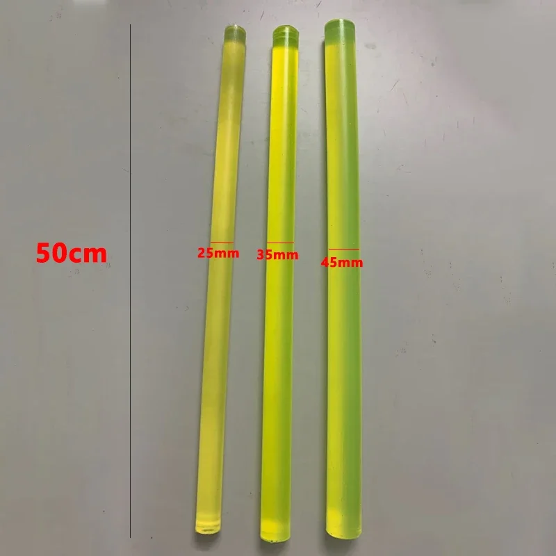 Outdoor Defense Rubber Foldable Crystal Short Stick Elastic PU Bar High Strength Vehicle Emergency Security Fitness Rod