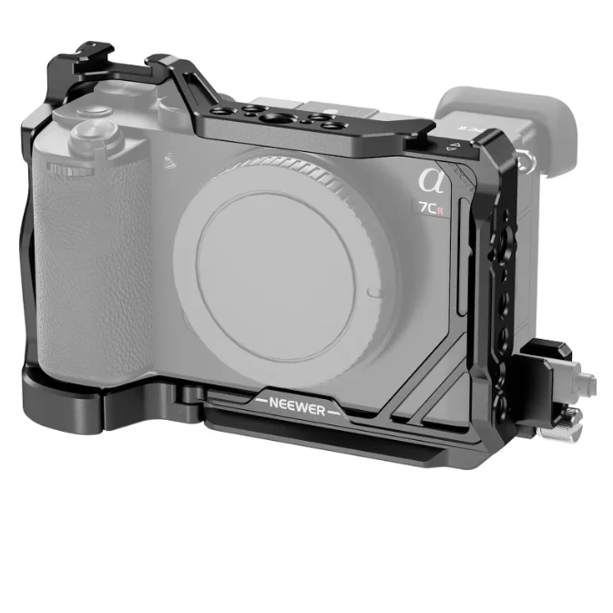 NEEWER A7C II A7CR camerakooi, aluminium videorus met QR-basis Arca-type antislip compatibel met Sony DJI RS Gimbal